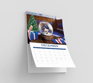 Image of 2026 Calendar for Rangers Fans