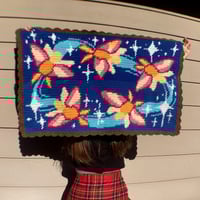 Image 2 of rosy luna moth