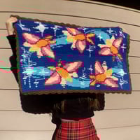 Image 3 of rosy luna moth