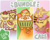 [Bundle] Cake Trio Enamel Pins