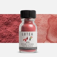 Lutea Extra Fine Lake Pigment: Madder Pink #19