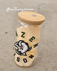 Image 2 of HAZEN BISON ROUND CAN GLASS SET