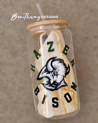 Image 1 of HAZEN BISON ROUND CAN GLASS SET