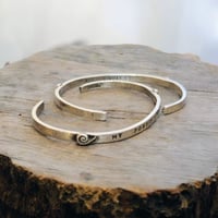 Image 2 of "My Possibilities ~ Are Endless" Sterling Bracelet