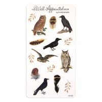 Image 1 of Autumnal Avians Sticker Sheet (24-001)