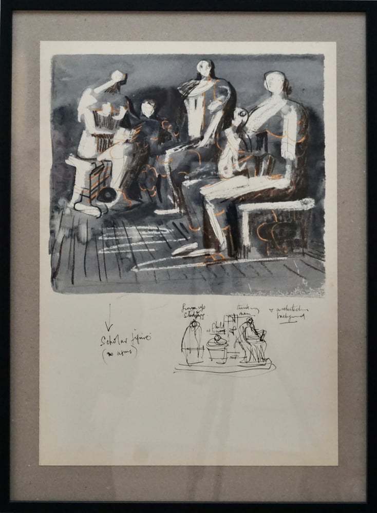 Image of henry moore / black white and grey series / 26/30
