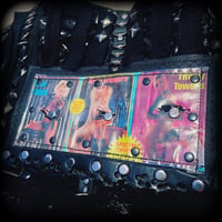 Image 5 of XXX cyber city pvc chained cropped top