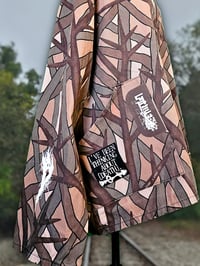 Image 2 of vintage 80's Skyline camo hooded jacket // ghxstgirl thrift upcycle 