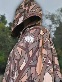 Image 4 of vintage 80's Skyline camo hooded jacket // ghxstgirl thrift upcycle 