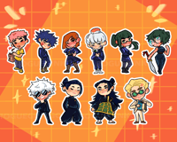 Image 1 of 『JJK 』Holographic Sticker Collection