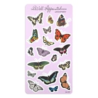 Lepidopterist  Butterfly Sticker Sheet (24-019)
