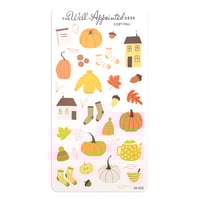 Cozy Fall Sticker Sheet (24-022)
