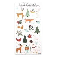 Image 1 of Winter Woodlands Sticker Sheet (24-024)