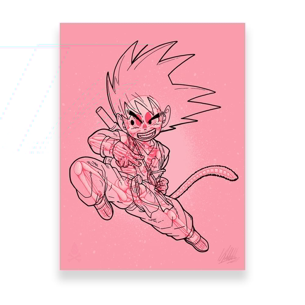 Image of Awakened to the void - Three process print