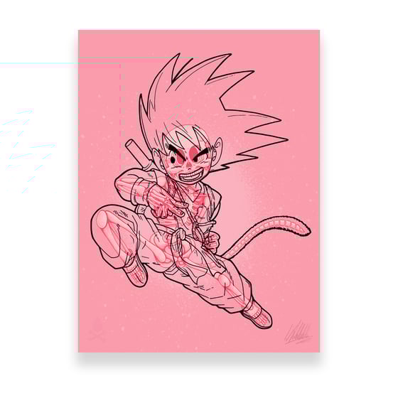 Image of Awakened to the void - Three process print