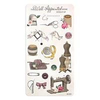 Stitch It Up (Sewing, Knitting, Crochet,) Sticker Sheet (24-021)