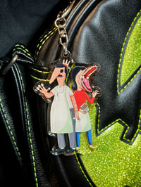 Image 1 of Cookbook For The Recently Deceased keychain