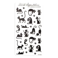 Image 3 of  Everyday is Caturday Sticker Sheet (25-006)