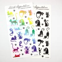 Image 4 of  Everyday is Caturday Sticker Sheet (25-006)
