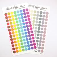 Image 1 of Planner Dots Sticker Sheet (25-021)