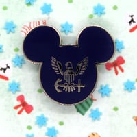 Image 1 of Military Mouse Navy Fantasy Pin
