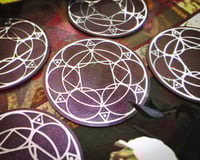 Image 1 of [FFXIV] Ley Lines Display Base with Magnets