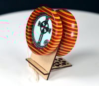 Image 1 of Holographic Leatherette Spectraply yo-yo, #2025-269