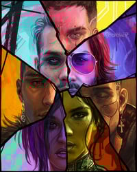 Image 3 of Chooms Poster (Choice of male or female V)