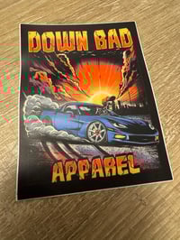 Image 4 of Drift Vette Slap Sticker