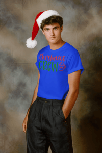 Image 2 of Christmas Crew Holiday Short-Sleeve T-Shirt