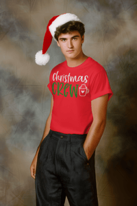 Image 5 of Christmas Crew Holiday Short-Sleeve T-Shirt