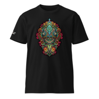 Image 1 of Smiling Mask Unisex premium Art t-shirt