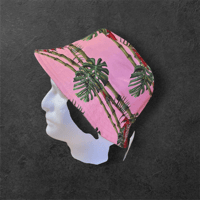 Image 3 of Pink Palms Bucket Hat