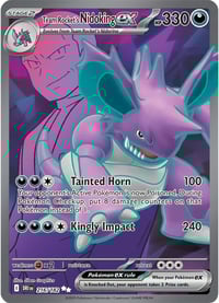 Team Rocket's Nidoking ex - 216/182 - SV10: Destined Rivals Near Mint