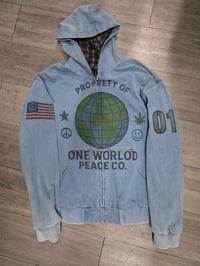 Image 2 of OWP PROPERTY DENIM Zip up