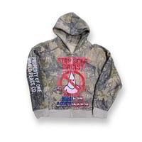 Image 1 of OWP SBR! Camo Crop zip Up 