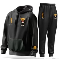 Image 2 of Cozy Bear Jogger and Hoodie Set