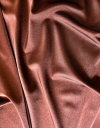 Lycra / Spandex Brown Shiny