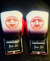 Image 1 of Pro Sé Red Gradient Pro Fight Gloves