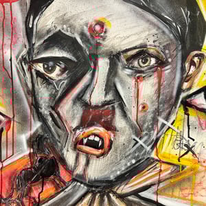 HERMES4 ORIGINAL ARTWORK 30x40"