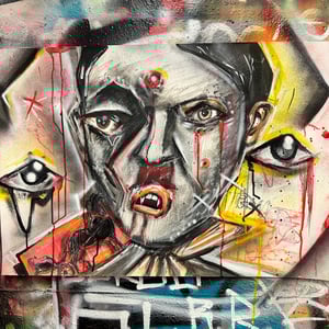 HERMES4 ORIGINAL ARTWORK 30x40"