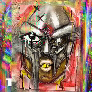 WE$TSIDE DEADFXCE - 1 of 1 HAND ALTERED PRINTS / 5 ONLY