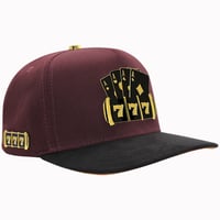 Image 1 of The 777- FERRETI HATS FT148 Burgundy