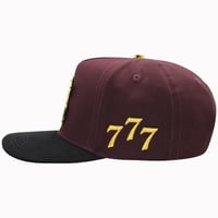 Image 3 of The 777- FERRETI HATS FT148 Burgundy