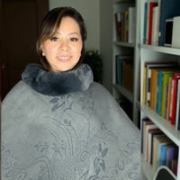 Image 11 of “Winter Luxe Faux Fur Fringe Poncho”