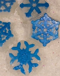 Image 1 of Snowflake-Shaped Soap Bar (Hand & Body)