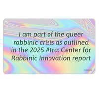 "I am part of the queer rabbinic crisis" Magnet