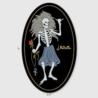 Image 3 of Rosebud Shaka Sticker