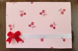 Image of Cherries and Bows