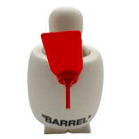 Image 5 of BARRELMAN OFF-PUTI WHITE